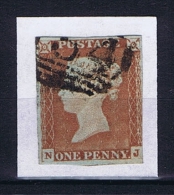 Great Britain SG  8a Blue Paper Used  Yvert 3, Pair - Oblitérés