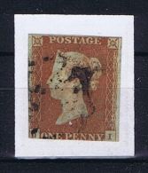 Great Britain SG  8a Blue Paper Used  Yvert 3, Pair - Oblitérés