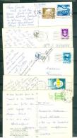 Lot De  5  Cartes Postales   Affranchies Par Timbre D'israel Toutes époques Confondues , ( 4 Scans )  - Lm191 - Briefe U. Dokumente