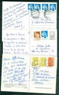 Lot De  3  Cartes Postales   Affranchies Par Timbre De Roumanie  Toutes époques Confondues , ( 3 Scans )  - Lm192 - Storia Postale