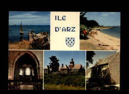 56 - GOLFE DU MORBIHAN - ILE D´ARZ - Multi Vues - Ile D'Arz