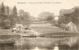 Bouillon Vue Prise Des Deux Ponts Levis Et Du Chateau - Bouillon