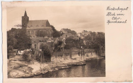 FÜRSTENBERG An Der Oder Blick Vom Oder Spreekanal Fischerei Kähne 27.3.1937 Gelaufen - Fürstenberg