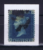 Great Britain SG  47 , Yv Nr 15 Used Plate 15 - Usati