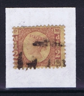 Great Britain SG  49 , Yv Nr 49 Used Plate 3 - Oblitérés