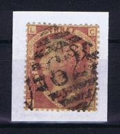 Great Britain SG  51 , Yv Nr 50 Used Plate 3 - Gebraucht