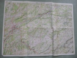 Carte I.G.N. : Région Du Valdahon - 1/100 000ème. - Topographische Karten