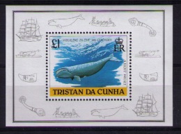 TRISTAN DA CUNHA 1988  Whales - Balene