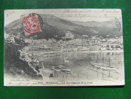 CPA 925 Monaco La Condamine Tab Rouen Boulevard Cauchoise Superbe  1904 Généalogie Caron Amiens Bd Jules Verne - Autres & Non Classés