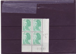 N° 2181 - 0,20F LIBERTE - 1° Tirage Du 1.12 Au 2.12.81 -  Dernier Jour Du Tirage - - 1980-1989