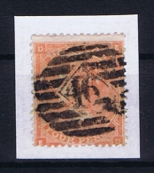 Great Britain SG  82  1862 ,used  Yv 17 Or 18 ,  Hair Lines - Usados