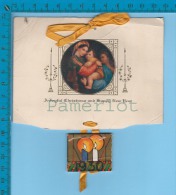 Calendrier 1930  ( Souhait Des Fètes ) Religion  2 Scan - Petit Format : 1921-40