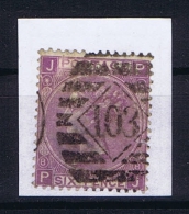 Great Britain SG  108  Plate 8 Used  Yv 34 - Used Stamps