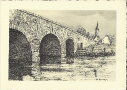 Olloy -- Le  Vieux  Pont  De  Pierres.      (2 Scans) - Viroinval
