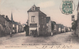 53 - MESLAY DU MAINE / GRANDE RUE ET RUE CHEVREUIL - Meslay Du Maine