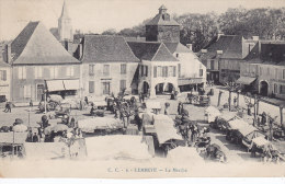 LEMBEYE, Le Marché, Cachet Ambulant - Lembeye