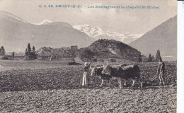 ARUDY, Les Montagnes Et La Chapelle St Michel, Labour, Carte Non Circulée - Arudy