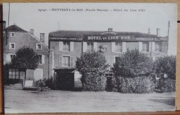 Cpa D52  - N°24141 - Montigny Le Roi ( Haute Marne ) - Hotel Du Lion D´Or - Montigny Le Roi