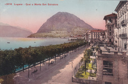 Suisse,TESSIN,LAGO DI LUGANO,GANDRIA,lac Classé Bien Culturel Suisse D´importance National,prés Lac Majeur,como,rare - Lugano