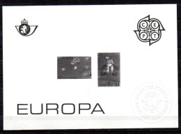 Europa, Jeux D’enfants, Feuillet Noir Et Blanc 2323 / 2324**, Cote 22,50 €, - Zwart-witblaadjes [ZN & GC]