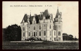 Cpa  Du 49  Bauné  Château Des Bruères  ...  Seiches Sur Le Loir , Angers  LAM10 - Seiches Sur Le Loir