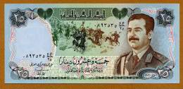 " A Voir" 25 Dinars   "IRAQ"    Saddam Hussein Militaire  1986  UNC     Bc 48 - Iraq