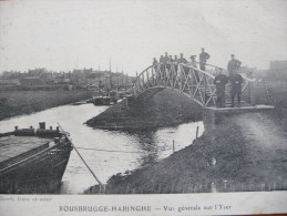 CPA Rousbrugge Haringhe. Vue Générale Sur L'Yser. - Poperinge
