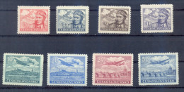 Tsjechoslowakije -  Luchtpost - 1946 - Mi 493 / 500 ** - Airmail