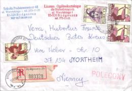 Polen / Poland - Einschreiben / Registered Letter (V1098) - Covers & Documents