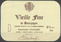 Etiquette MAGNUM - VIEILLE FINE De BOURGOGNE - Bourgogne