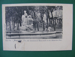 CPA Rivesaltes (66) - Vue Du Monument Rouzaud Et De L'Hôtel Du Parc - Rivesaltes