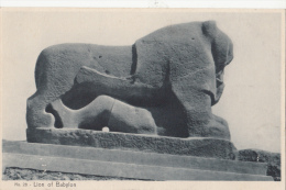 P3171 Lion Of Babylon Iraq   Scan Front/back Image - Irak