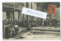 CPA -Usines D'Isbergues - Modelage Et Charpente - Isbergues