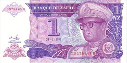 ZAÏRE  1 Nouveaux Zaïres  Daté Du  24-06-1993    Pick 52 A     ***** BILLET  NEUF ***** - Zaïre