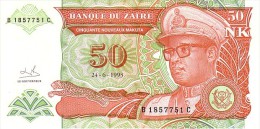 ZAÏRE  50 NouveauxMakuta  Daté Du  24-06-1993    Pick 51     ***** BILLET  NEUF ***** - Zaïre