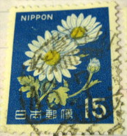 Japan 1966 Chrysanthemums 15y - Used - Oblitérés