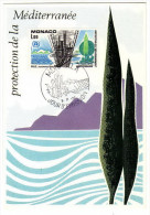 France / Maximum Cards / Nature / Protection Of Mediterranean Sea - Maximum Cards