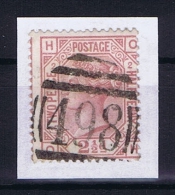 Great Britain SG  139 Plate 2 Used  Yv 55 1873 - Gebruikt