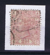 Great Britain SG  141 Plate 6  Used  Yv 56 1873 - Gebruikt