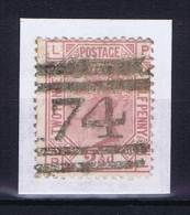 Great Britain SG  141 Plate 6  Used  Yv 56 1873 - Gebruikt