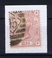 Great Britain SG  141 Plate 6  Used  Yv 56 1873 - Gebraucht