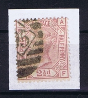 Great Britain SG  141 Plate 6  Used  Yv 56 1873 - Usados