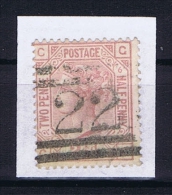 Great Britain SG  141 Plate 6  Used  Yv 56 1873 - Usados