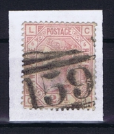 Great Britain SG  141 Plate 6  Used  Yv 56 1873 WATERMARK INVERTED - Gebruikt