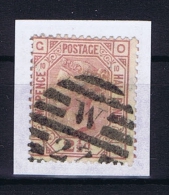 Great Britain SG  141 Plate 10 Used  Yv 56 1873 - Usados