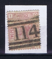 Great Britain SG  141 Plate 12 Used  Yv 56 1873 - Usados