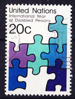 UN New York - Jahr Der Behinderten (MiNr: 367) 1981 Gest. Used. Obl.. - Used Stamps