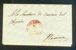 1855.- DON BENITO A PLASENCIA - ...-1850 Prephilately