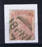 Great Britain SG  168  Used 1880  Pale Rose - Usados