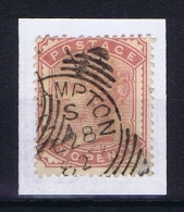 Great Britain SG  168  Used 1880  Pale Rose - Oblitérés